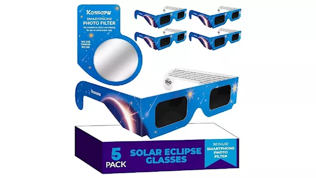 Grab a pack of five eclipse glasses with an excellent Amazon deal to watch the solar eclipse with company