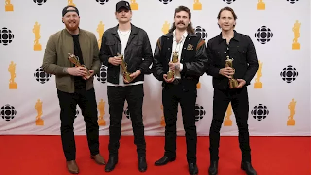 Country act James Barker Band, rapper Tobi among early winners at Junos industry show