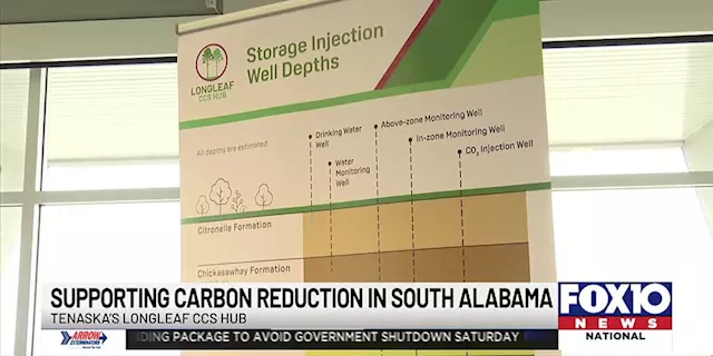 Energy company announces carbon capture and storage project coming to Mobile County