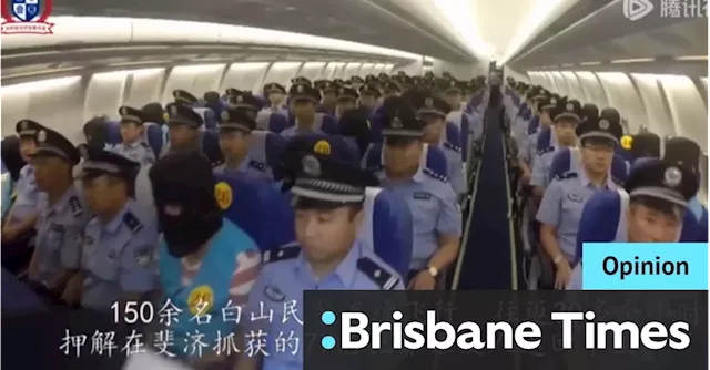 Yes, there are Chinese police in Fiji. But that’s none of our business