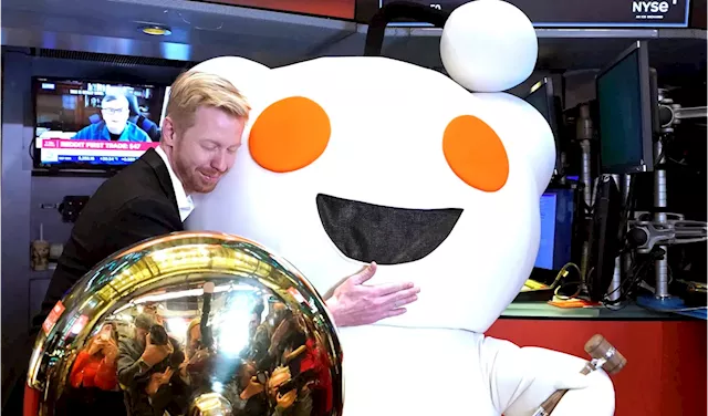 Reddit shares rise 30% to start week after social media company's IPO