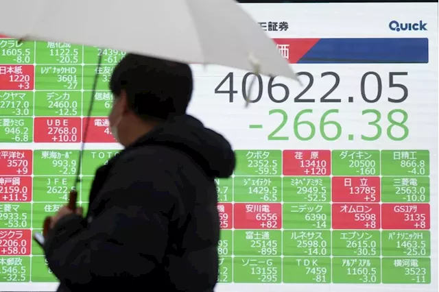 Stock market today: Asian shares trade mixed after Wall Street closes near record finish