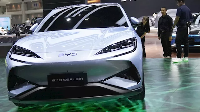 Chinese EV makers challenging market leaders at auto show in Bangkok