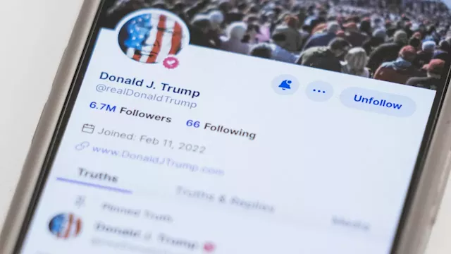 Trump's social media company starts trading on Nasdaq with a market value of almost $6.8 billion