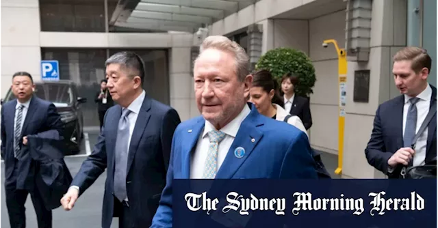 Andrew Forrest says China is not a threat, welcomes business competition