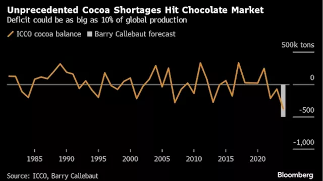 Cocoa’s Relentless Rally Is Pushing the Market to Breaking Point