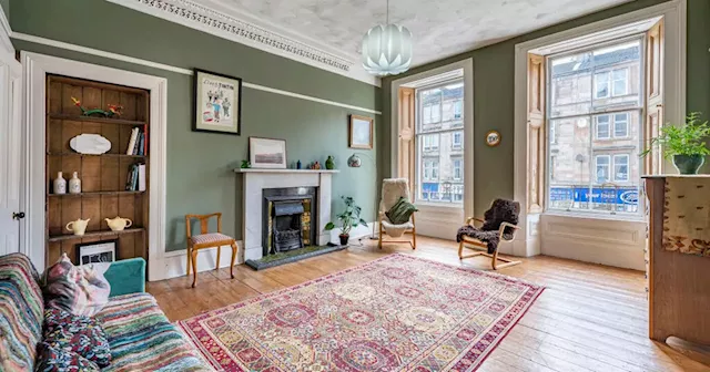 Unique two-bedroom Glasgow flat oozing 'character and charm' hits the market