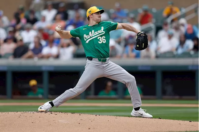 A’s pitcher Stripling had backup plan in finance before MLB career took off