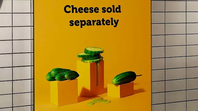 Un-brie-lievable! Cheese company whose Tube ad was taken down for being too 'unhealthy' mock TfL -...