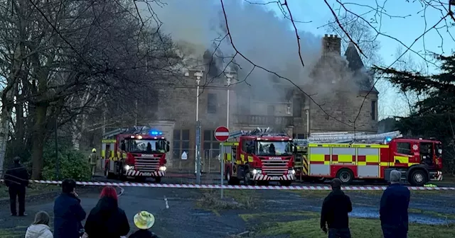 Scots council building torched as cops probe 'wilful fire' of property on market