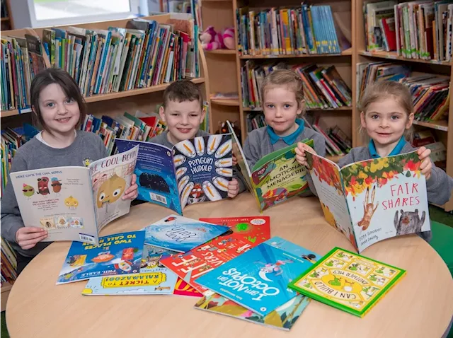 Developer donates £200 of books to Market Drayton school to help the love of reading grow