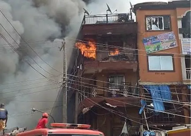 Govt closes Lagos market indefinitely, LASEMA reveals cause of fire outbreak