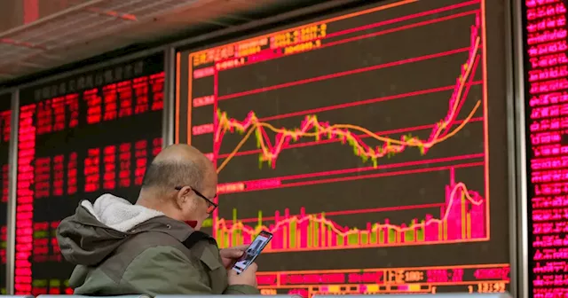 China stocks down pressured by real estate; HK shares up