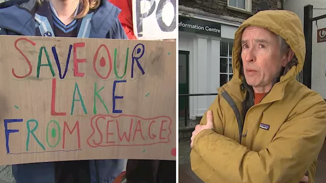 Actor Steve Coogan accuses water company of 'greenwashing' and 'PR spin'