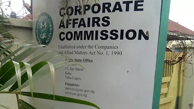 CAC warns newly-registered companies against paying for TIN, others