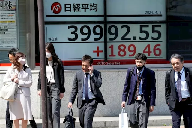 Stock market today: Hong Kong stocks lead Asia market gains while developer Vanke slumps