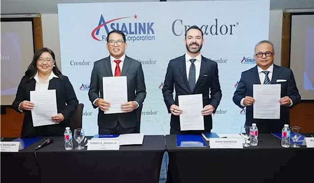 Asialink, Creador sign P4-b investment agreement to boost SME lending in PH