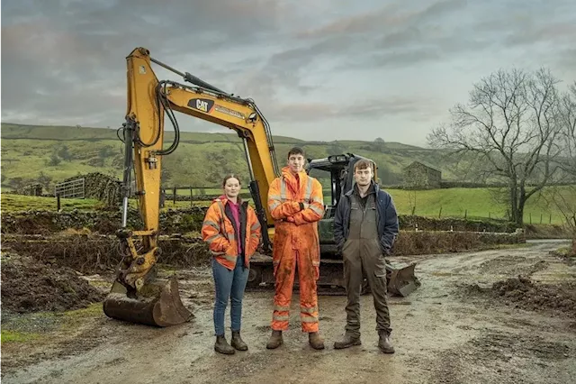 Reuben Owen: Life in the Dales Channel 5: Our Yorkshire Farm star returns to screens in new series where he builds on heavy machinery business in the Yorkshire Dales with best friends