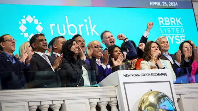 Rubrik stock pops 20% in NYSE debut after company prices IPO above range