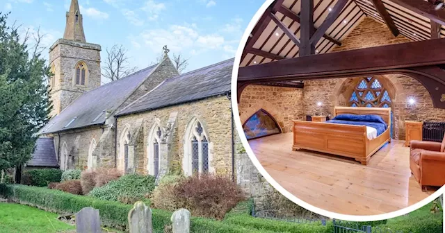 'Grand Designs' converted church goes on market for £1.2m with its own graveyard