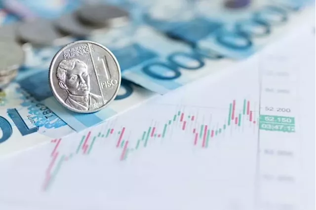 Stocks advance; peso dips to 57.78 a dollar