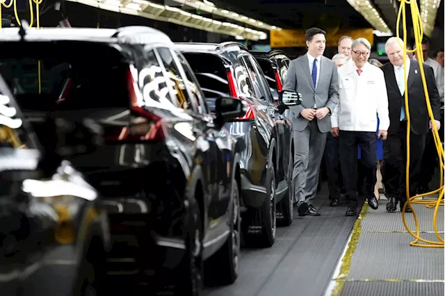 Federal, Ontario governments unveil Honda's $15B mega-investment in province