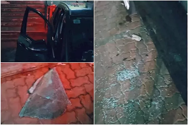 Singaporean Man's Car Window Smashed at Johor Bahru Market