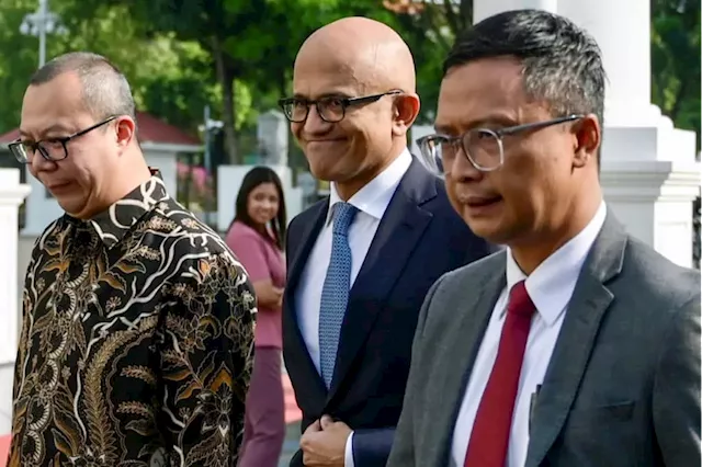 Microsoft CEO pledges $1.7 bn AI, cloud investment in Indonesia