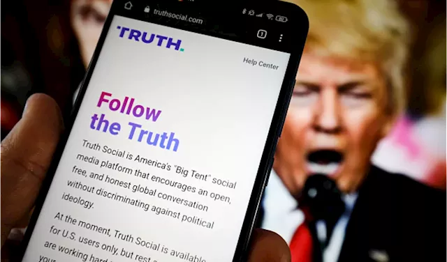 Trump defends Truth Social as media company's skeptics grow, stock price whipsaws