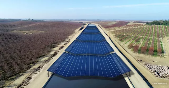 Department of the Interior Announces $19 Million Investment in Solar Panels over Irrigation Canals