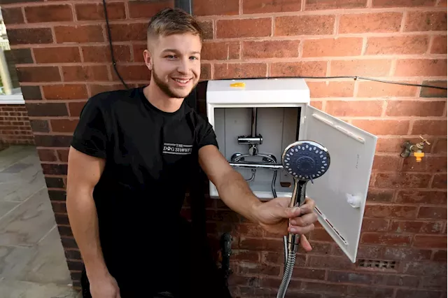 Dog Showers Leeds: Young Leeds businessman on whirlwind two years after founding viral dog showers company