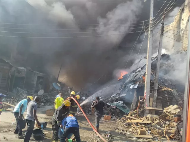 Fire guts 14 buildings in Dosunmu Market