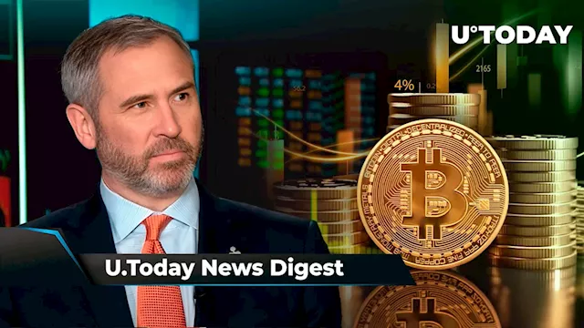 Ripple CEO Makes Stunning Market Prediction, Here's Why April 10 Is Crucial Date for Crypto and BTC Markets, SHIB Burns Surge Drastically: Crypto News Digest by U.Today