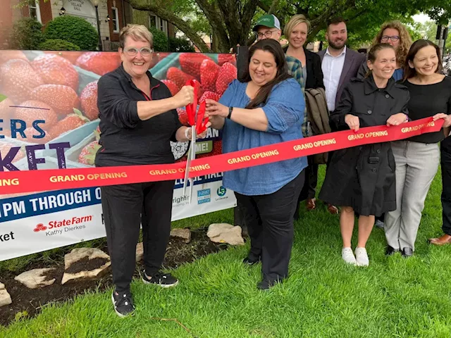 La Grange Farmers Market celebrates opening for its 30th season