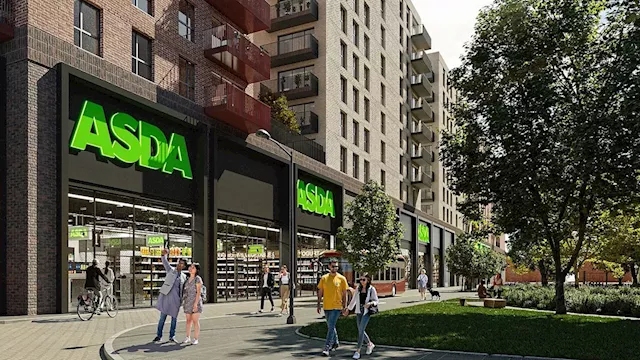 Asda moves into the London housing market: Supermarket giant plans to create new 'town centre' by...