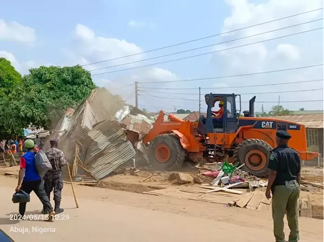 FCTA begins demolition of 500 illegal structures in Karmo market