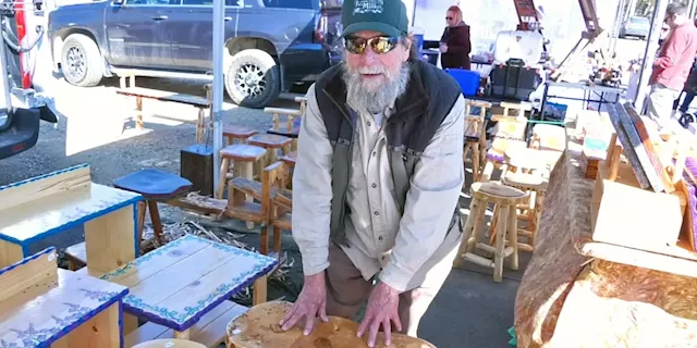 30-Below Woodworks at the Fairbanks Farmers Market