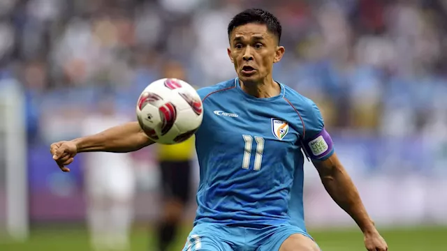 Elite scoring company: Ronaldo, Messi and soon to retire Indian legend Sunil Chhetri