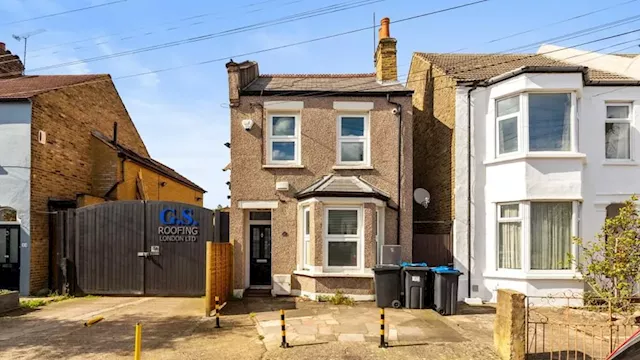 Feeling flush? Three-bedroom home in leafy west London on market for nearly £600k... but there's a...