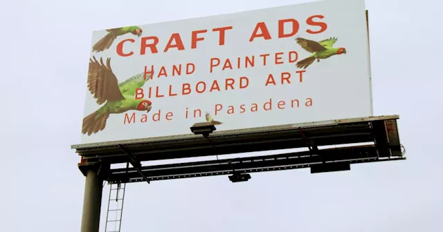 Going Old School With A Twist, Pasadena Company Brings Hand-Painted Billboards To LA