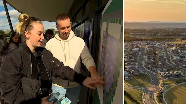 Young couple who bought land in Sydney’s newest suburb tell of ‘disheartening’ housing market