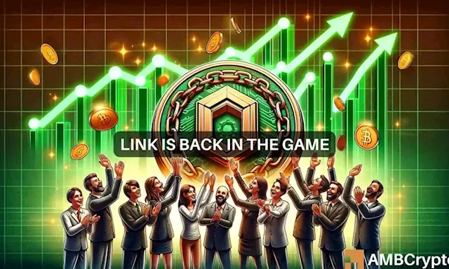 As Bitcoin dominance drops, Chainlink exploits the market shift