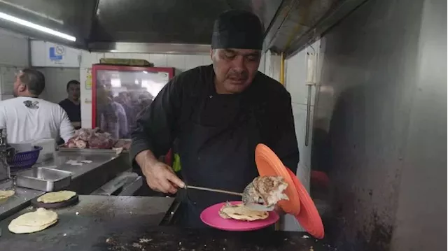 First Mexican taco stand to get Michelin star is a tiny business where heat makes the meat