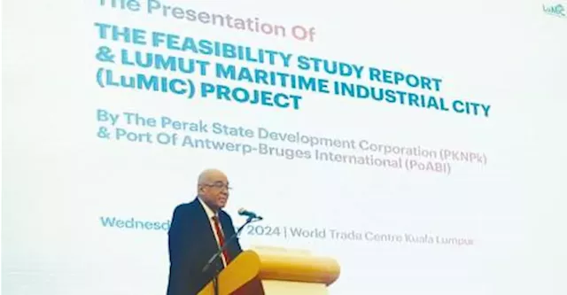 Proposed LuMIC project will put Perak on maritime industry map