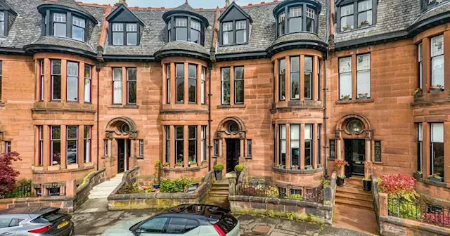 Beautiful three-bed townhouse in Glasgow's west end hits the market