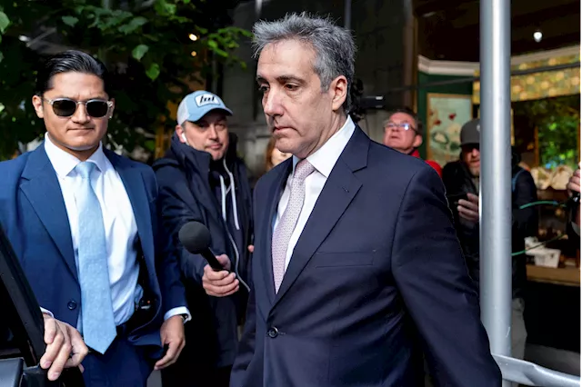 Michael Cohen says he stole from Trump's company as defense presses key hush money trial witness