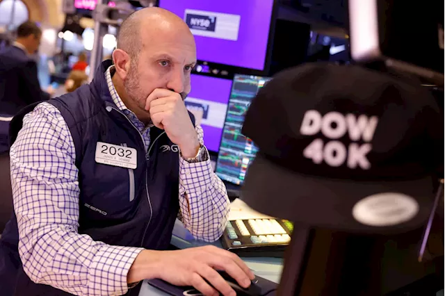 Stock market today: Nasdaq touches intraday record, Dow struggles to top 40,000 again