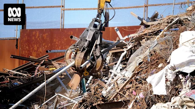 Scrap metal feeds an eager black market that sees millions of tonnes exported each year