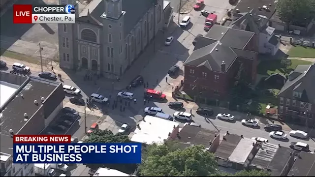 2 dead, 3 injured after shooting at business in Chester, Pa.; suspect in custody