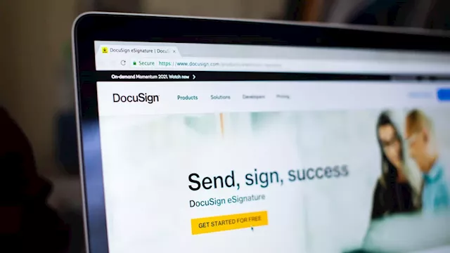 DocuSign chief says company wants to stay public after reports of private equity takeover interest